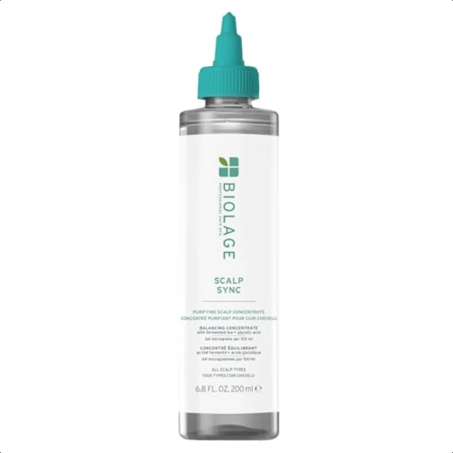 

Biolage Scalp Sync Purifying Concentrate Exfoliating Clarifying Scalp Treatment Refreshing Reinvigorating Fermented Tea Blend G