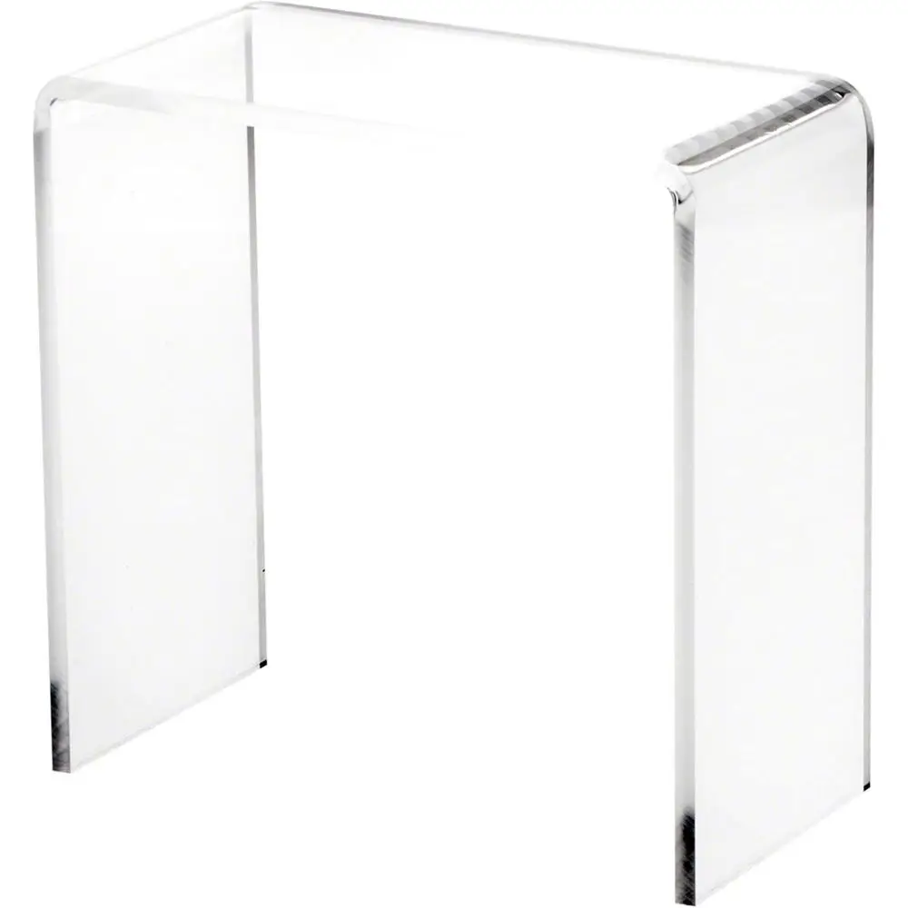 

7 High x 7 Wide x 3.5 Deep Clear Acrylic Rectangular Display Stand Set of 3