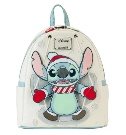 Hot Stitch Vrouwen Rugzak Loki Baby Yoda Lady Bags Toy Story 3 Alien Pu Lederen Double Strap Stitch Schooltas Casual Tas Tas