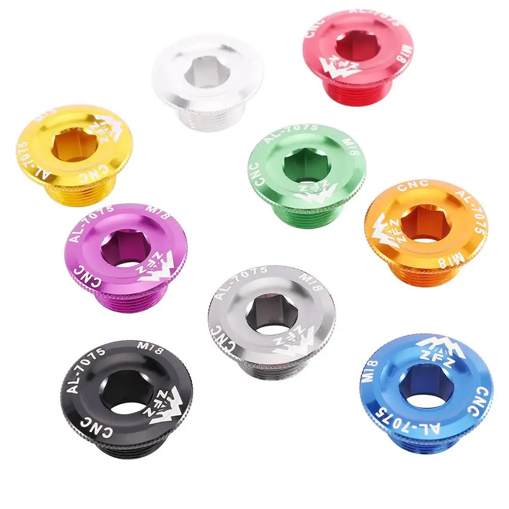 

MTB CNC Axis Screw Bicycle Parts Aluminum Alloy Bike Bottom Bracket Bolt Crank Cover Crank Bolt Cover Cap Crank Arm Fixing Bolt