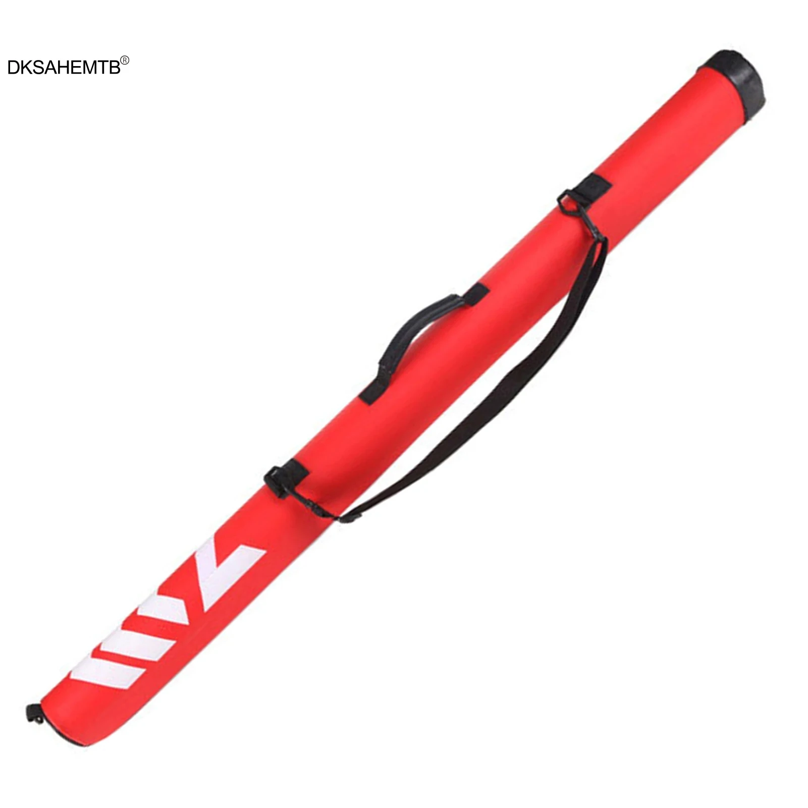 هارد شل 1.25 متر حقيبة الصيد المحمولة الصيد رود حقيبة التخزين مع اتجاهين سستة مناسبة لقضبان الصيد في الطوافات البحرية