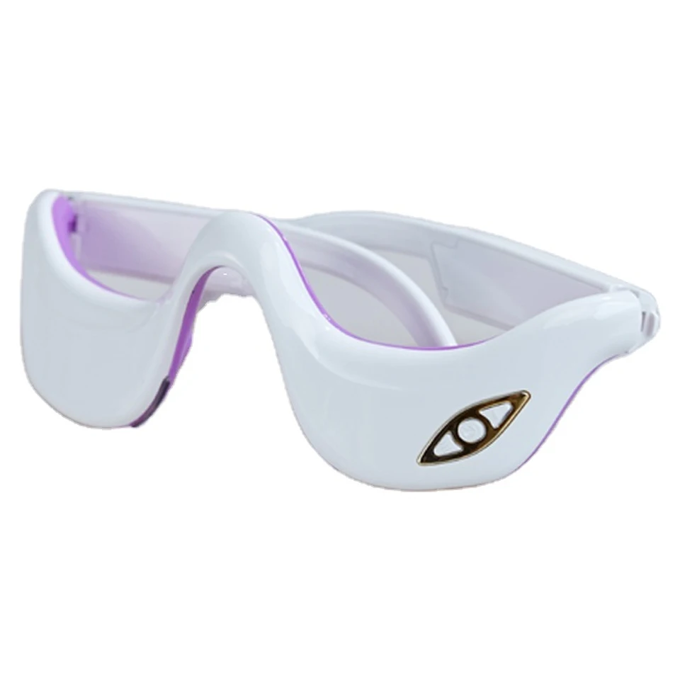 Massaggiatore per la cura degli occhi con massaggio a vibrazione a infrarossi con impacco caldo wireless Allevia l'affaticamento degli occhi e migliora l'applicazione del viso e del sonno