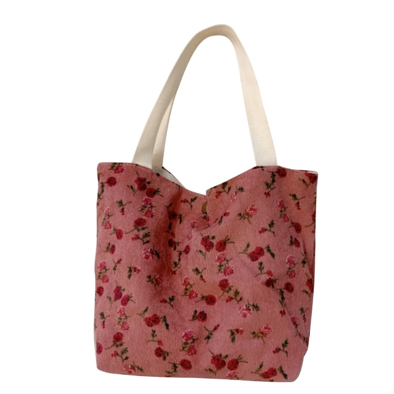 Bolso de playa de PANA con estampado de flores, bolsa de compras, Bolso pequeño informal