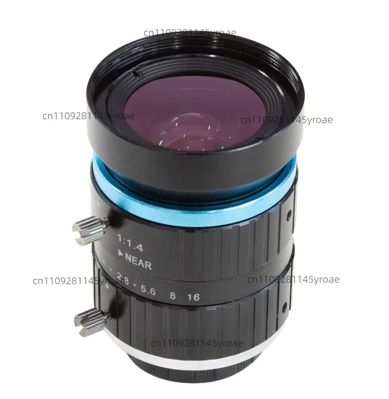 16mm C‑Mount Lens C‑CS Adapter Manual Focus Aperture For 12MP Imaging‑Module Hardware Component