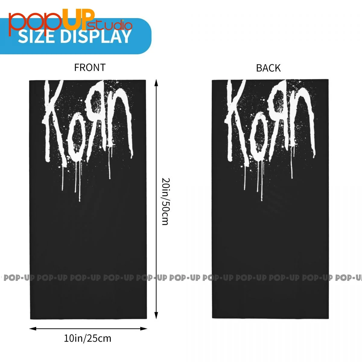 Korn Still A Freak P-497 Neck Gaiter Bandana Scarf Face Mask