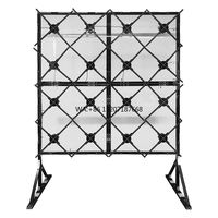 2025 Fashion High Resolution 3d Hologram Fan Wall 65cm Splicing 4*4 4*3 3d Hologram Fan Projector Wall Advertising Led Fan Wall