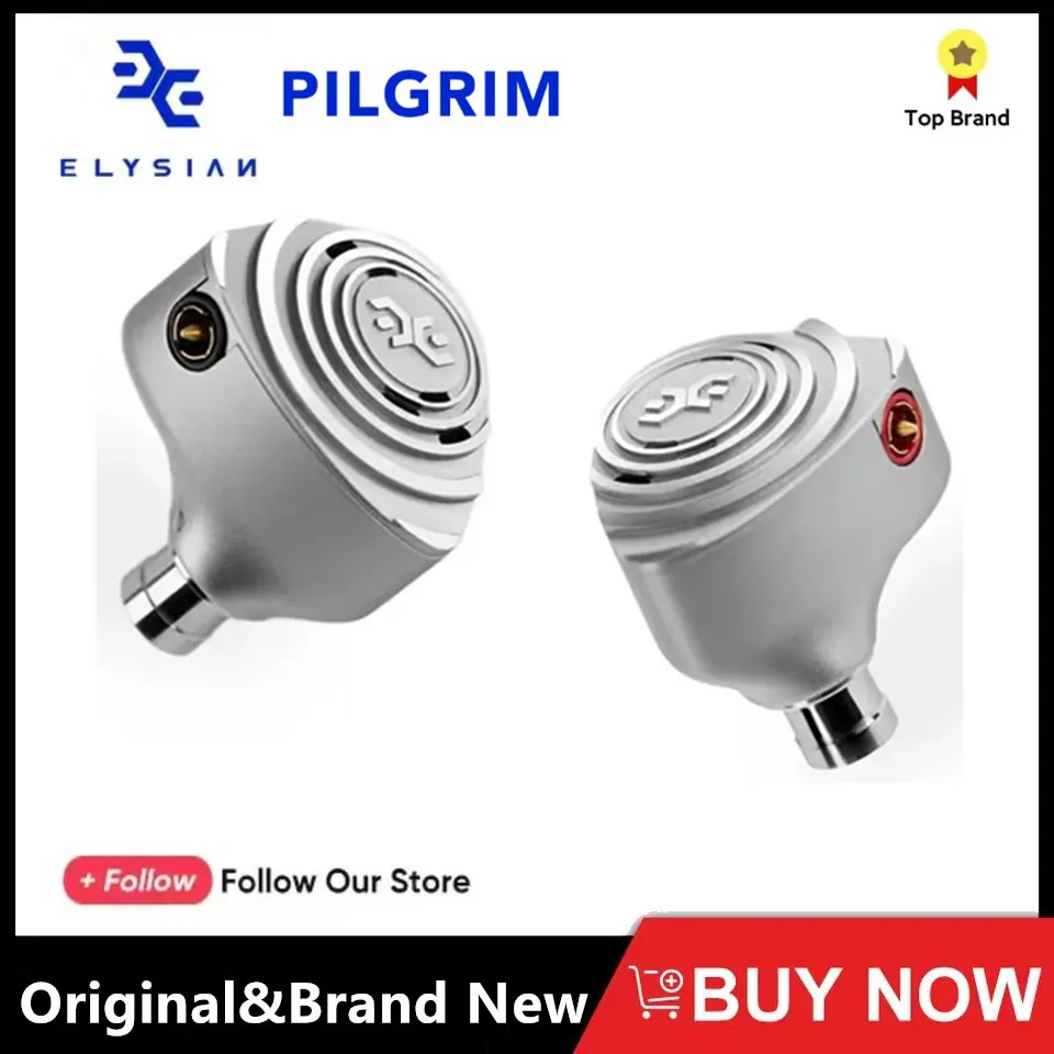 Elysian Acoustic Labs Pilgrim 1 LSR DD+3 Sonion BA Hybrid In-Ear Monitors Earphones with Pentaconn Ear Hi-Fi Cable