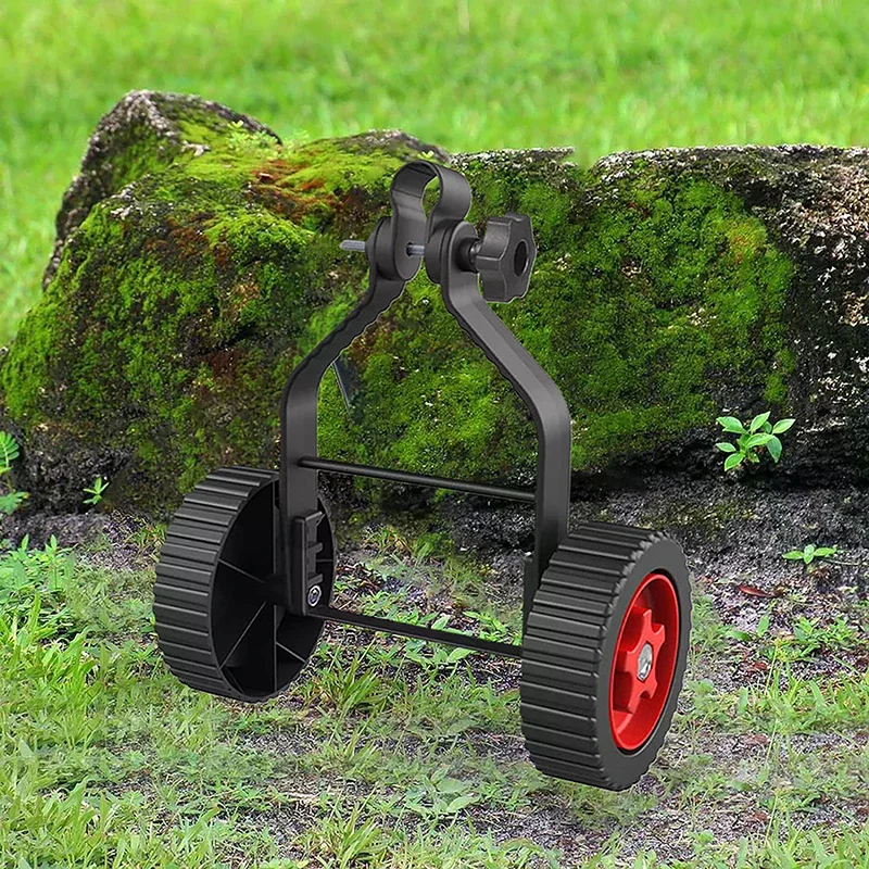 String Trimmer Grass Eater Cutter Adjustable Support Wheels Garden Lawn Mower Parts Lithium Electric Mower Accessories Universal