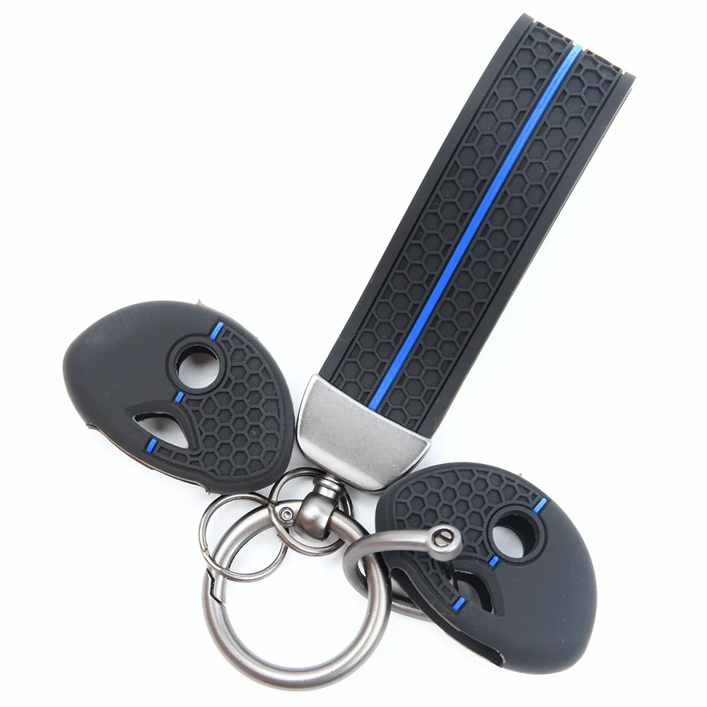 For BMW K1200R R1200RT K1300R S1000RR F650GS F800GS F800ST Silicone Remote Fob Holder Clasp Key Holder Full Coverage