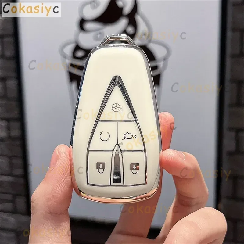 Car Key Cover Shell For Changan CS35PLUS CS55PLUS CS75PLUS 2019 keyProtective Case Accessories Keychain Holder Shell Car-Styling