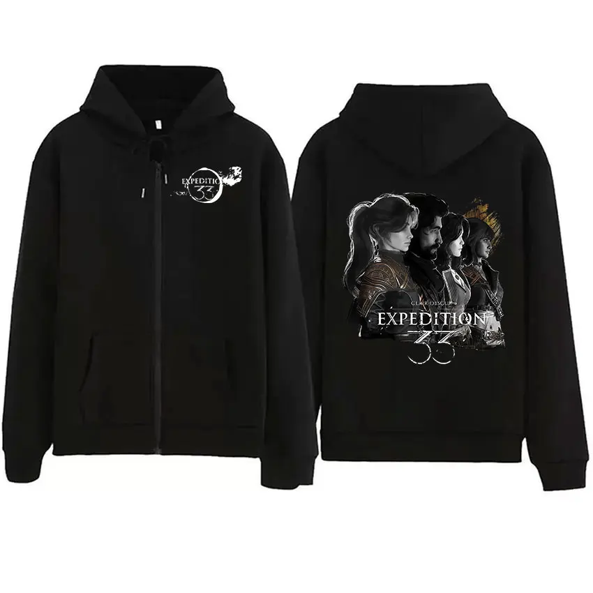 

Толстовка на молнии Clair Obscur Expedition 33, подарок для фанатов игр, одежда для геймеров, толстовка на молнии, модные пуловеры для мужчин и женщин
