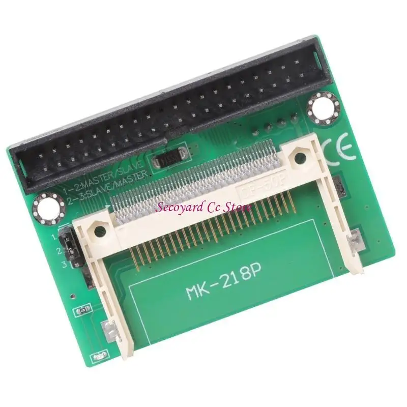 N3UC Compact Flash Card to Computer Host IDE3.5in 39Pin Hard Drive Adapter Converter for Easy Data Transfer in Desktop
