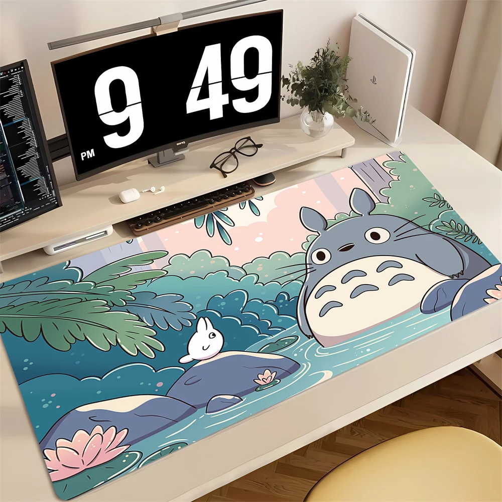 

Большой коврик для мыши, милый настольный коврик-протектор, аксессуары для ПК, игровой коврик для мыши, коврик для клавиатуры, коврик для стола с драконом, удлиненный аниме-коврик для мыши