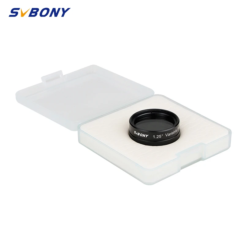 Imagem -02 - Svbony Filtro Polarizador Variável de 1.25 para Ocular de Telescópio Monocular Filtro de Excelente Qualidade para Observações Planetárias