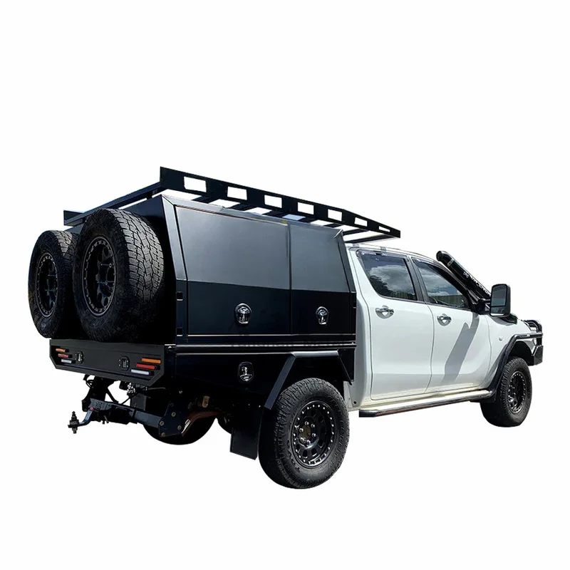 High Quality Custom Aluminum Ute Tray & Canopy 4x4 Truck Body Tray Fit for Pickup
