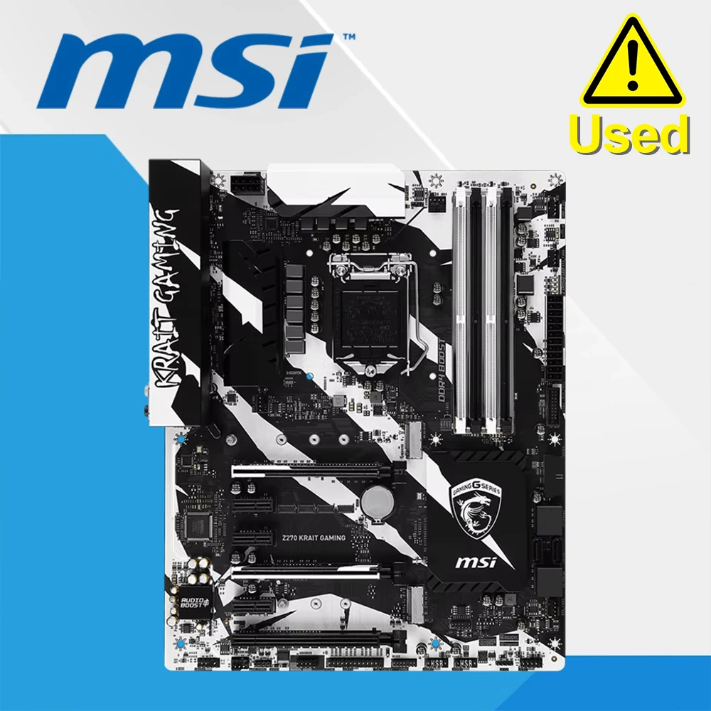 

MSI Z270 KRAIT GAMING Motherboard LGA 1151 Intel Z270 ATX Mainboard