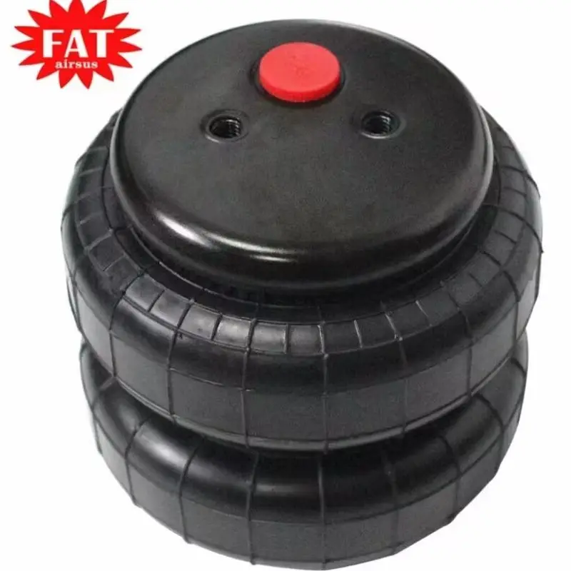 Air Suspension Kit 1/2" NPT Single Port 2600lb Airbag for Vehicle Lift Lowering Ride Control