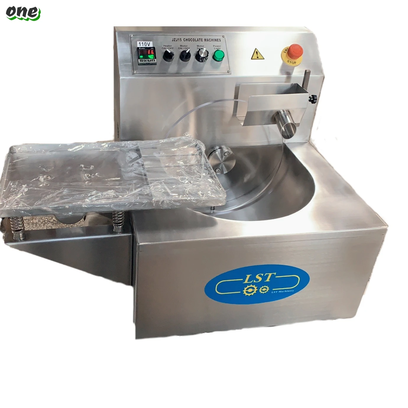 LST 15kg Table Top Chocolate Melting Machine Price  Small Chocolate Tempering And Melting Machine