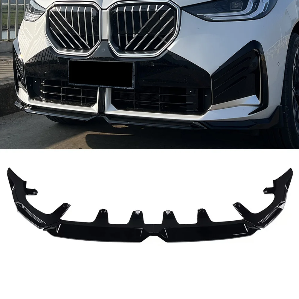 

Car Lip Spoiler For BMW X3 G45 MP 2025+ Front Lip Spoiler Front Bumper Shovel Lip Splitter Car Body Kit Exterior Modification