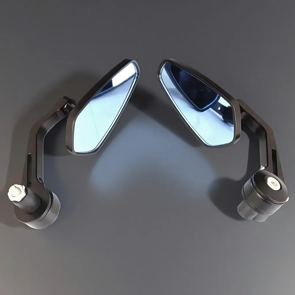 

Смотрите больше, ездайте безопасно! Универсальное зеркало на руль 7/8 дюйма — 22 мм, подходит для большинства велосипедов, простая установка для улучшения видимости.