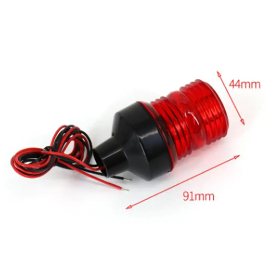 Boot Jacht Marine Led Navigatie 12V/24V Rood 360 Anker Boog Waarschuwingslampje