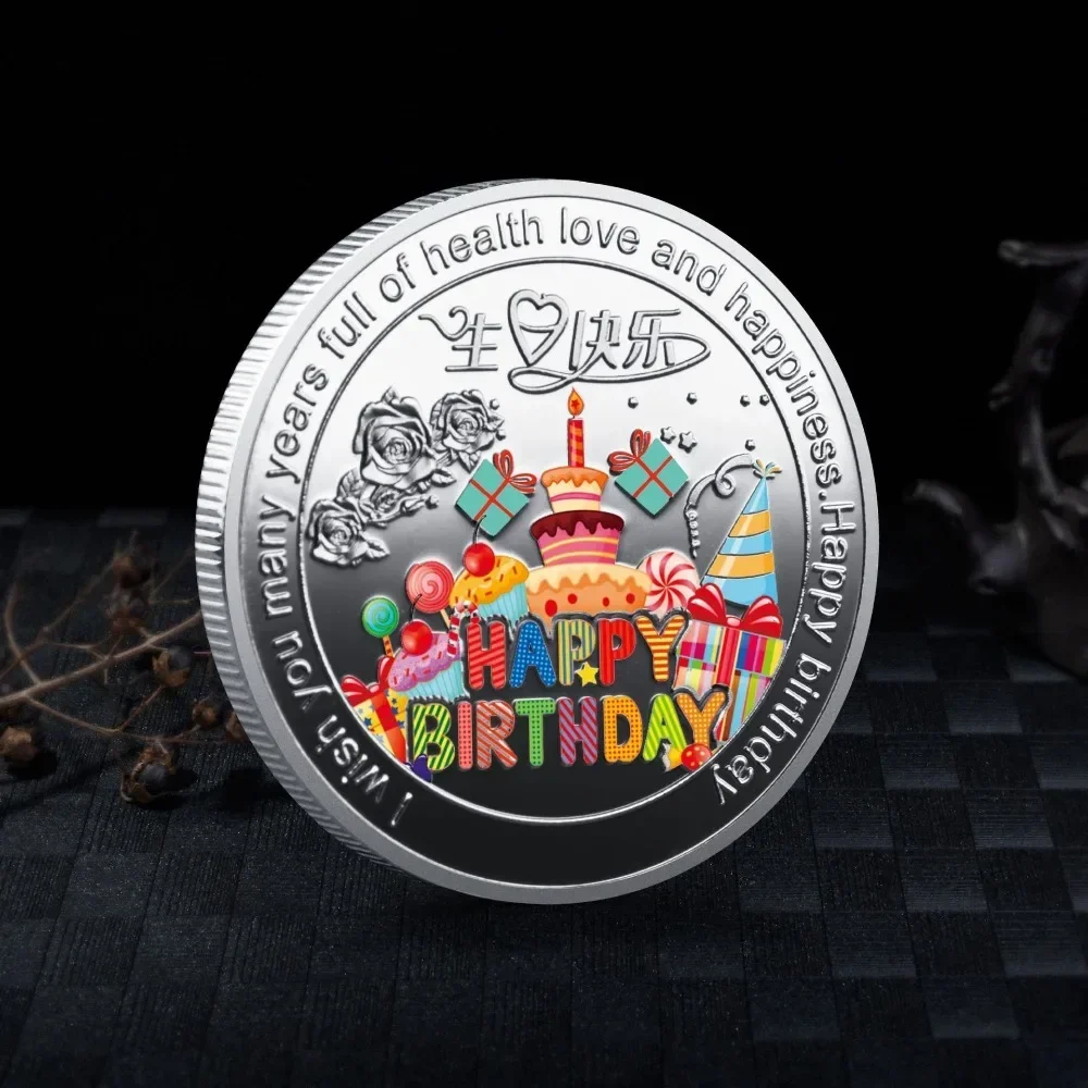 PRETYZOOM Sternbild Münze Jungfrau Münze Geschenk Vintage-Stil Horoskop Münze Geburtstag Zeichen Glück Andenken Münze Stereoskopische Metallmünze Handwerk (Jungfrau