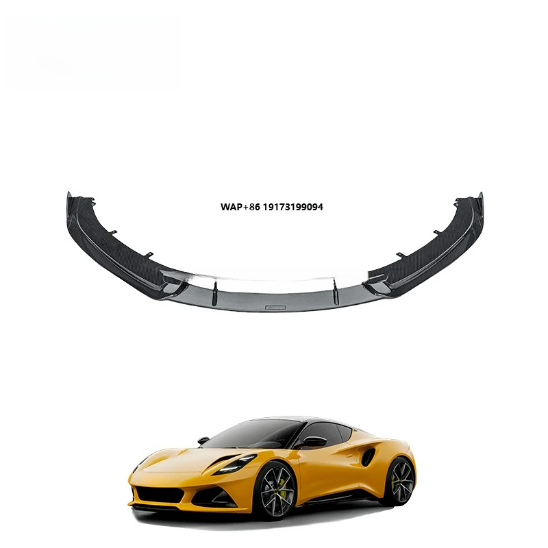 Dry Carbon Front Lip Front Bumper  for Lotus Emira