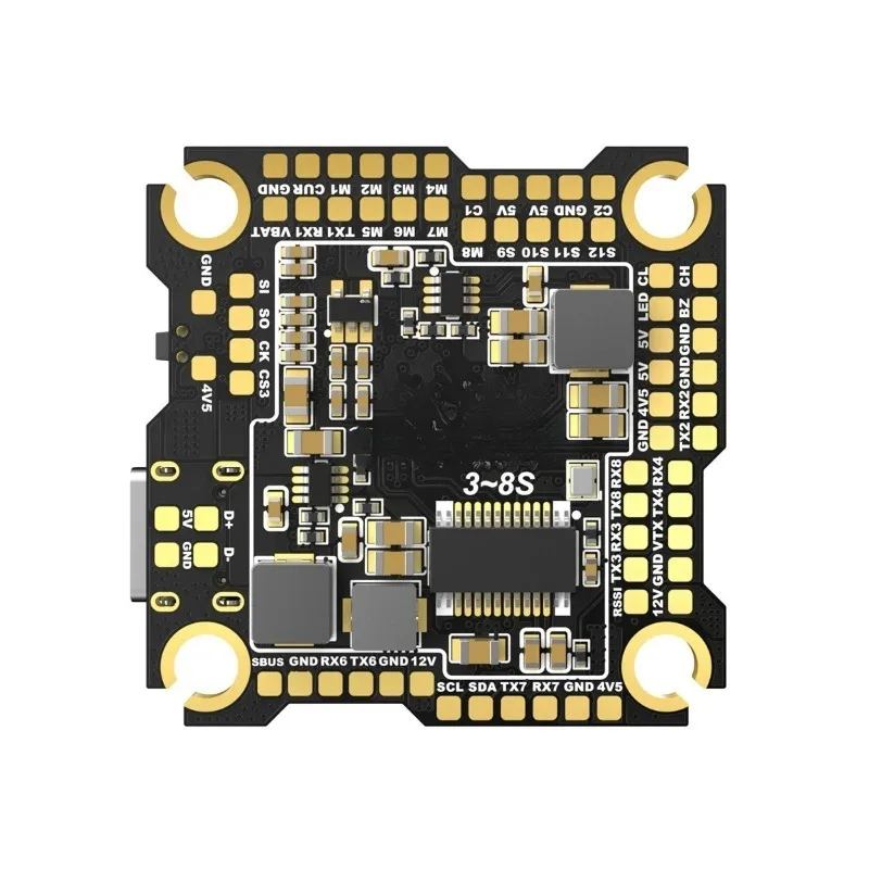 H743 3-8S Betaflight Flight Controller FPV Racing with Black Box for Drone Quadcopter
