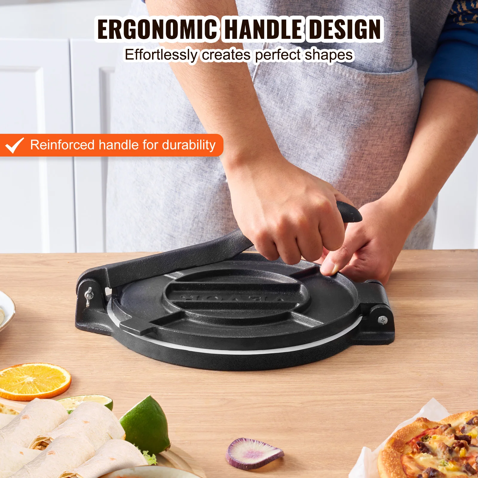 Presse à tortillas en fonte ro - Tortilla Press Cast avis et prix