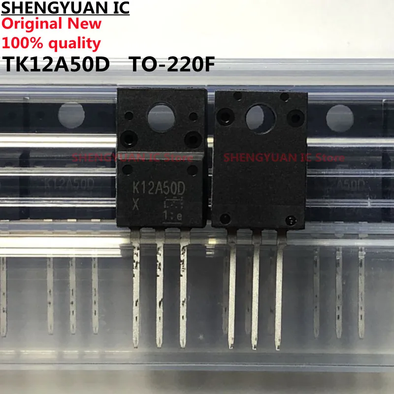 10 pcs/lot TK12A50D K12A50D  TK15A50D TO-220F 12A 500V power MOSFET  100% new imported original 100% quality