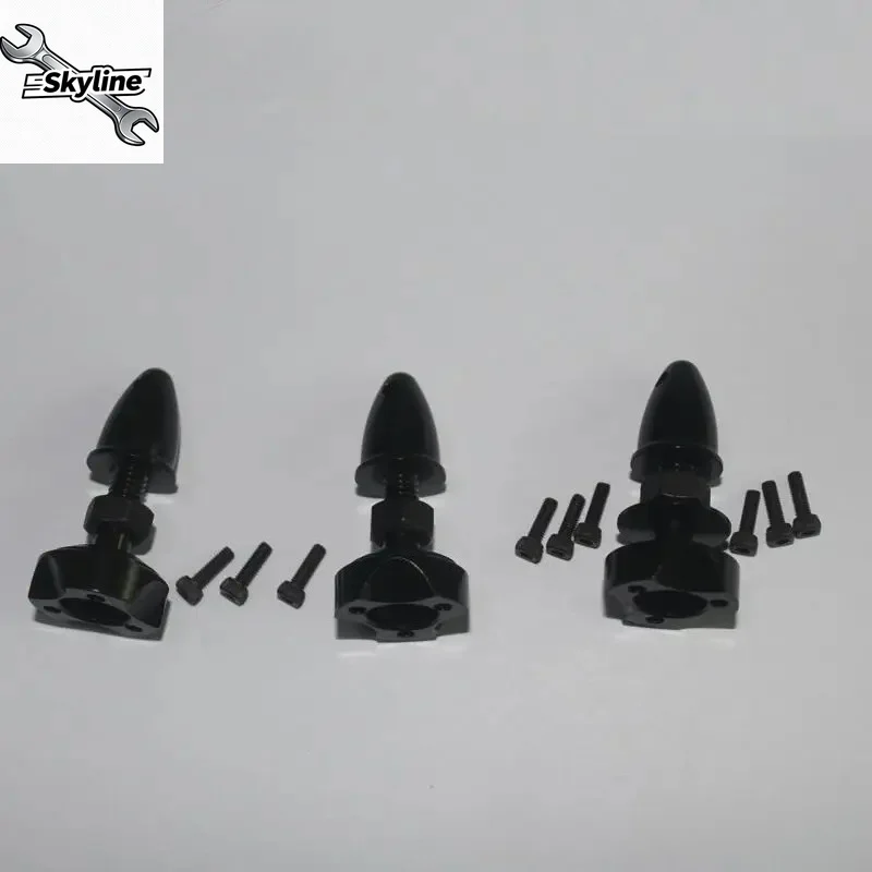 3pcs RC Airplane Brushless Motor Shaft Propeller Adaptor Spinner CW or CCW Part for Sunnysky II X2814 X2820 Motor DIY Models