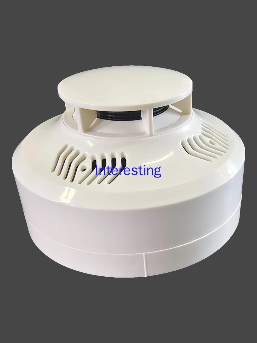 220V Switch Quantity Smoke Sensor Normally on Normally Closed Networked Smoke Alarm Dry Contact Signal Wired Smoke Sensor