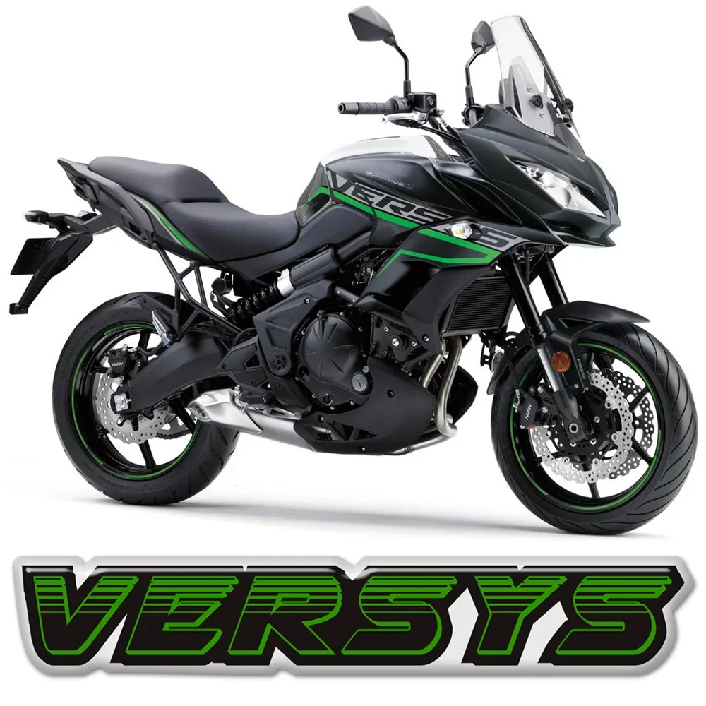 Tank Pad Stickers Decal Trunk Luggage Cases Windshield VERSYS-X 250 For Kawasaki VERSYS 300 400 650 1000 Adventure Protection