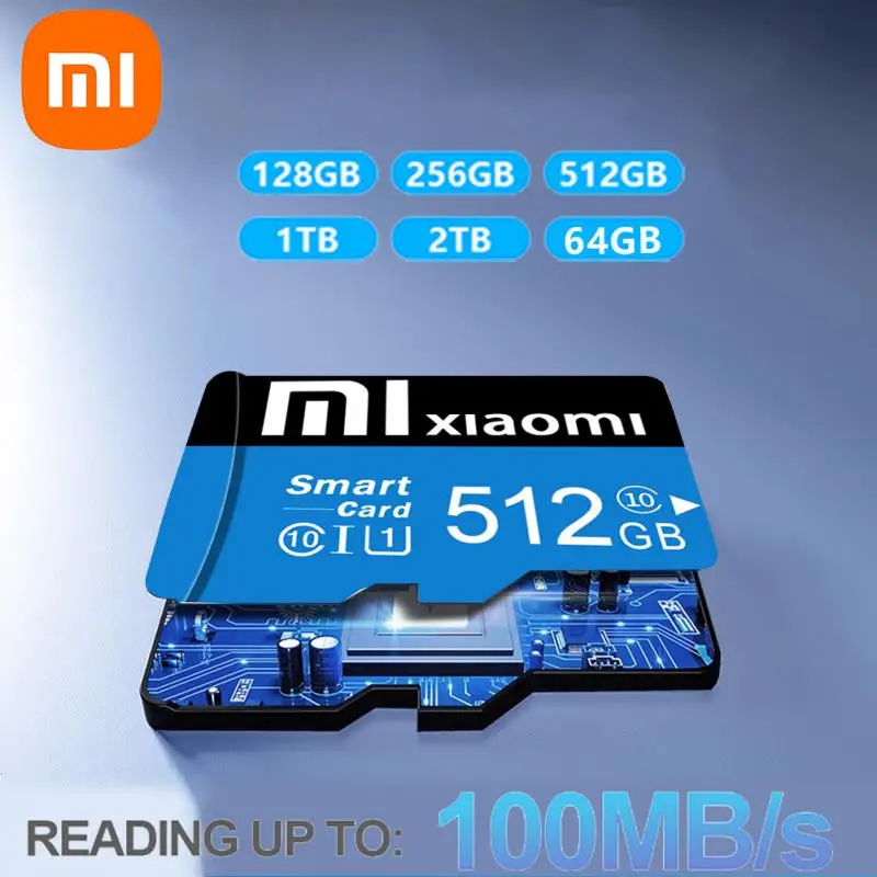 Xiaomi-tarjeta de memoria SD Mini TF para teléfono, de 2TB V30 memoria Flash, 1TB, 512GB, 256GB, 128GB, 64GB, para Nintendo Switch