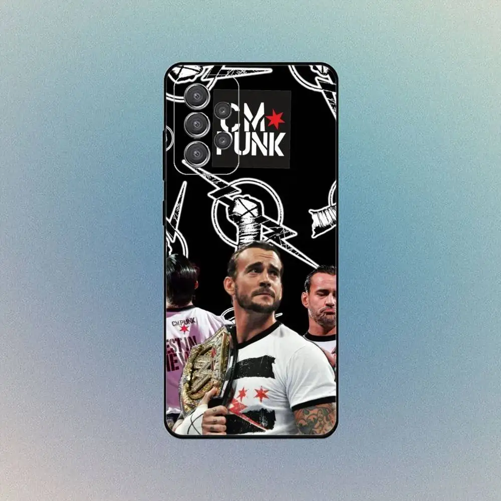 BEST IN THE WORLD CM P-Punk Phone Case For Samsung S25,S24,S21,S22,S23,S30,Ultra,S20,Plus,Fe,Lite,Note,10,9,5G Black Cover