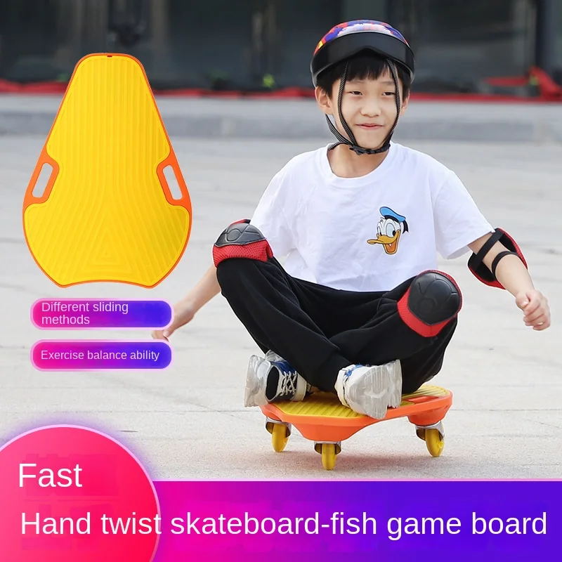 

YY Outdoor Skateboard Sensory Training Portable Scooter for Teenagers and Girls