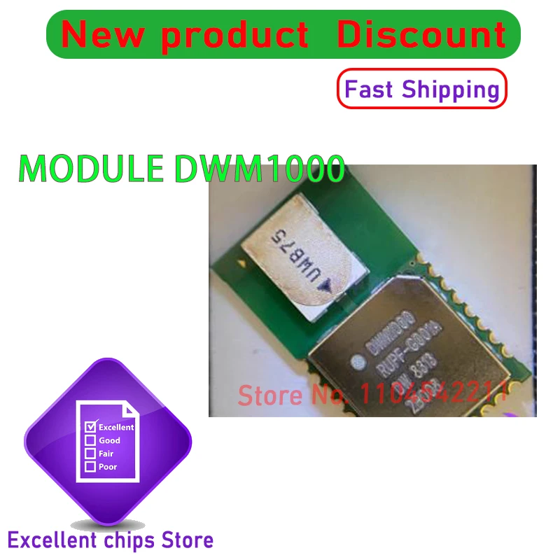 

1PCS/LOT New original MODULE DWM1000 UWB Positioning module