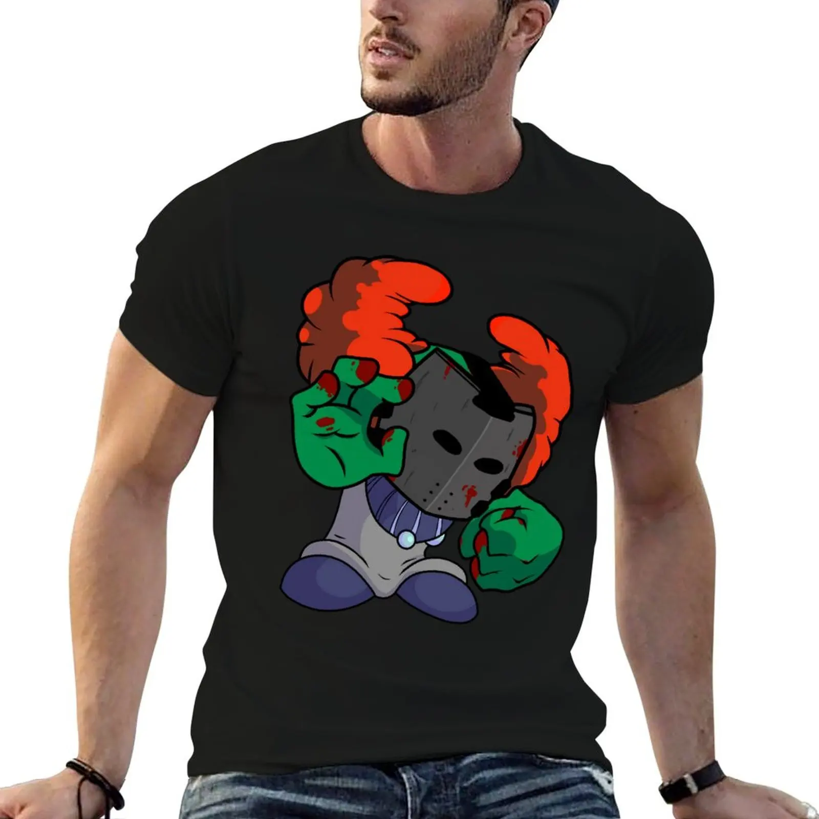 

Tricky fnf mod character T-Shirt man tshirt t shirts for man graphic funny t shirt for man 100 percent cotton T-shirt