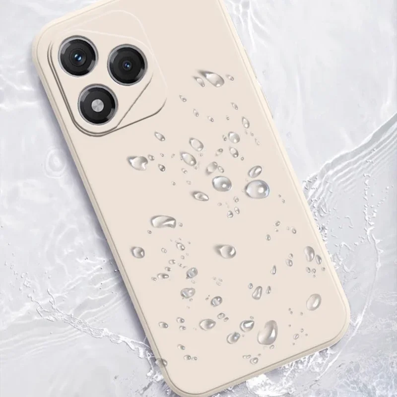 Für Honor 400 Lite Flüssigkeit Silikon Lanyard Ring Halter Fall Für Huawei Honor 400 lite Objektiv Kamera Schutzhülle Telefon Abdeckung – Detail 2