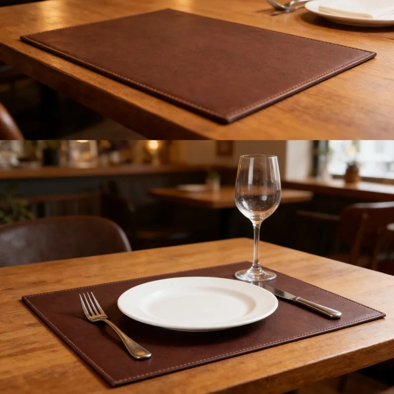 European Western Mat Restaurant Hotel Table Mat Rectangle Plate Mat Mat Household Plate Mat Plate Mat Western Food Plate