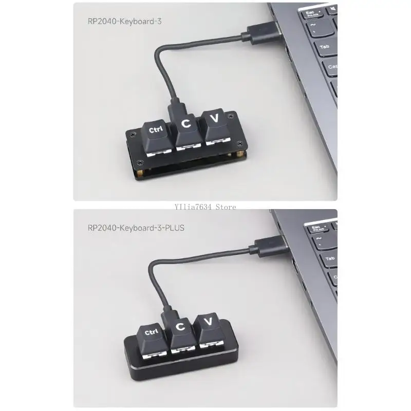 

Мини-клавиатура Механическая клавиатура Копирование вставок Ctrl C/V Ярлык программатора