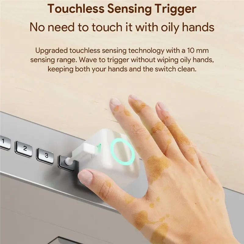 X16A NEW-Bluetooth Enabled Robot Switch Smart Button Pusher With App-Control Timer& Touch Functionality No Wiring Required