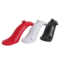 A56XQ Scooter Rear Mudguard Taillight Fender Set for Xiaomi M365/1S/PRO Electric Scooter Accessories(White)