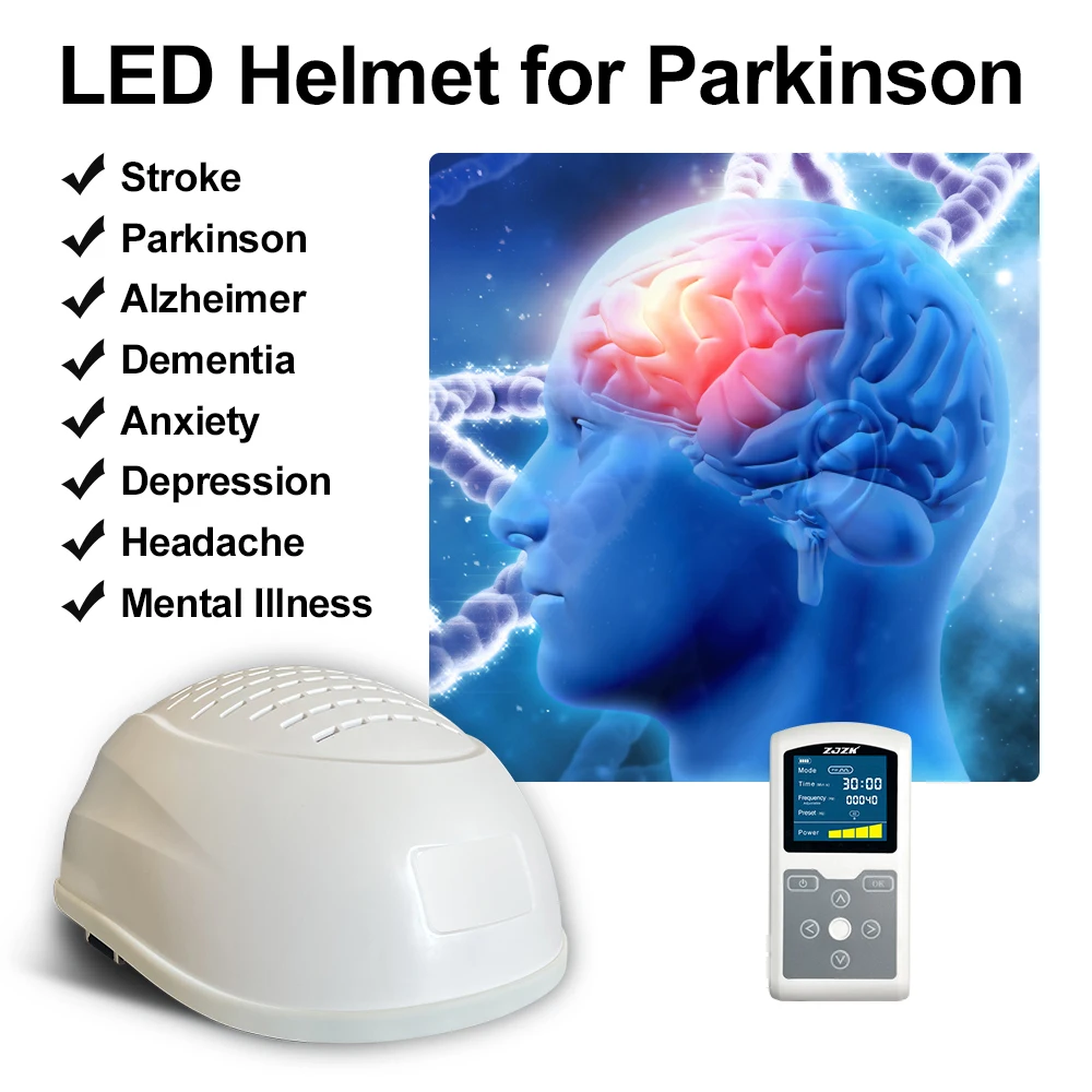 ZJZK dementia helmet 810nm dementia product helmet massage waves for the brain autism alzheimer's disease parkinson apoplexy