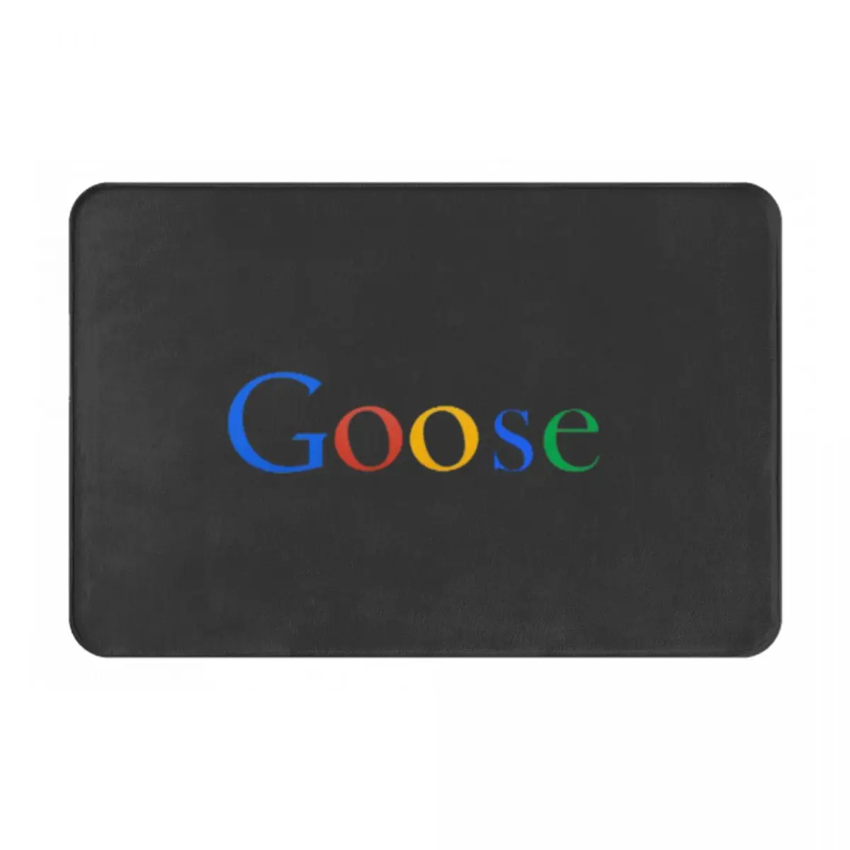 Коврик для пола с логотипом Google Colour Goose, коврик для офиса, прихожей, входной двери, персонализированный коврик с индивидуальной печатью