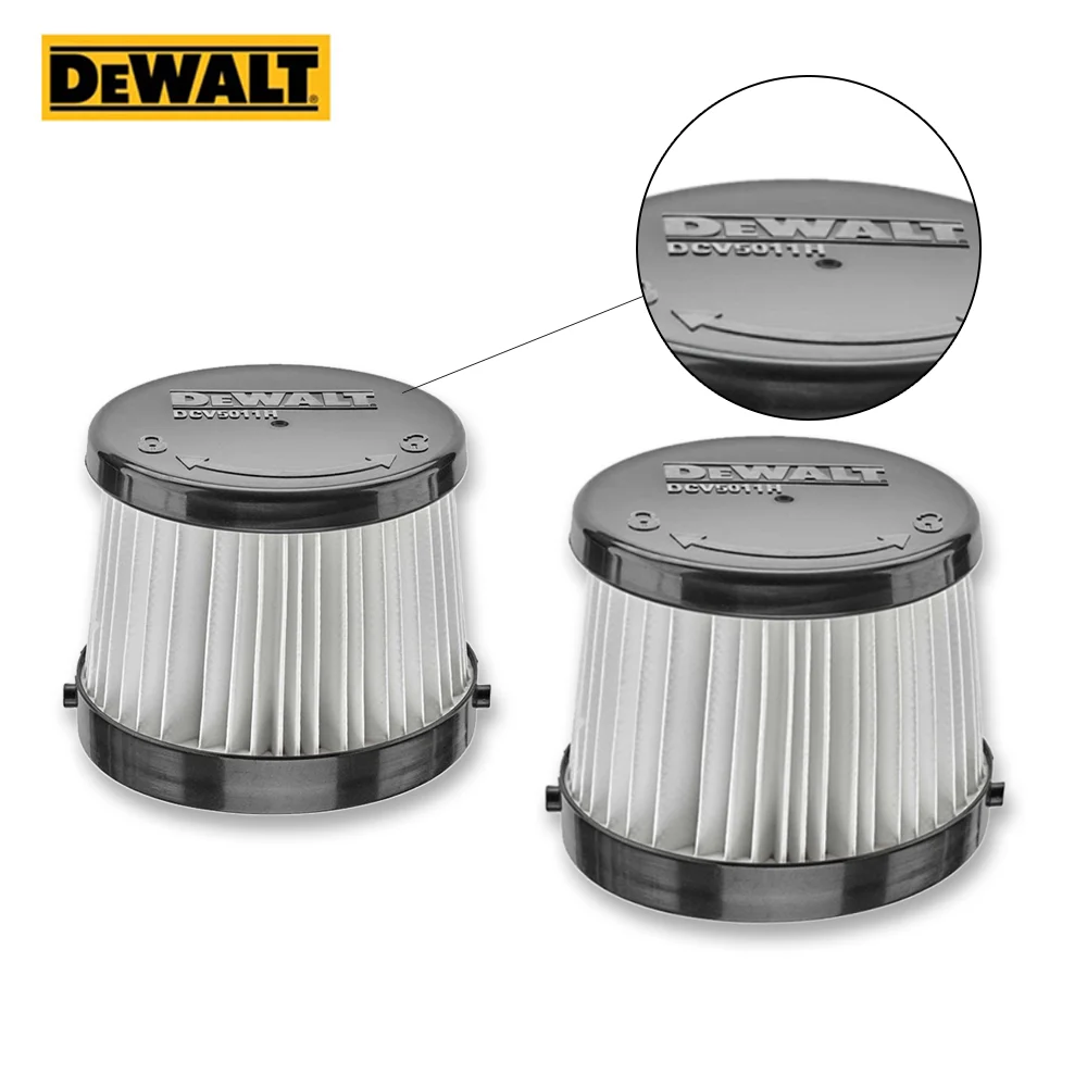 DEWALT Filter Element DCV5011H Suitable For DCV501LN  Vacuum Cordless Handheld Vacuum Cleaner Washable and Reusable