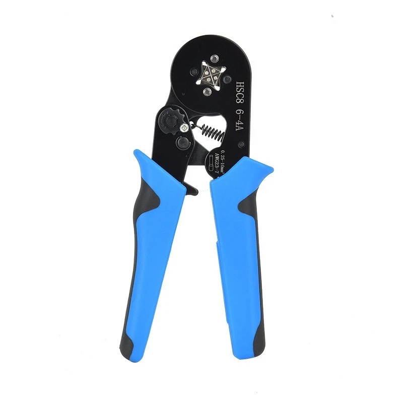 Hexagon Wire Terminal Ferrule Crimping Tool,Self-Adjusting Ratchet Crimping pliers, Electrician Tools