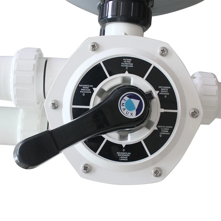 Glasfaser-Sandfilter, Filterpumpe, Kombination aus automatischer Rückspülung für Schwimmbäder