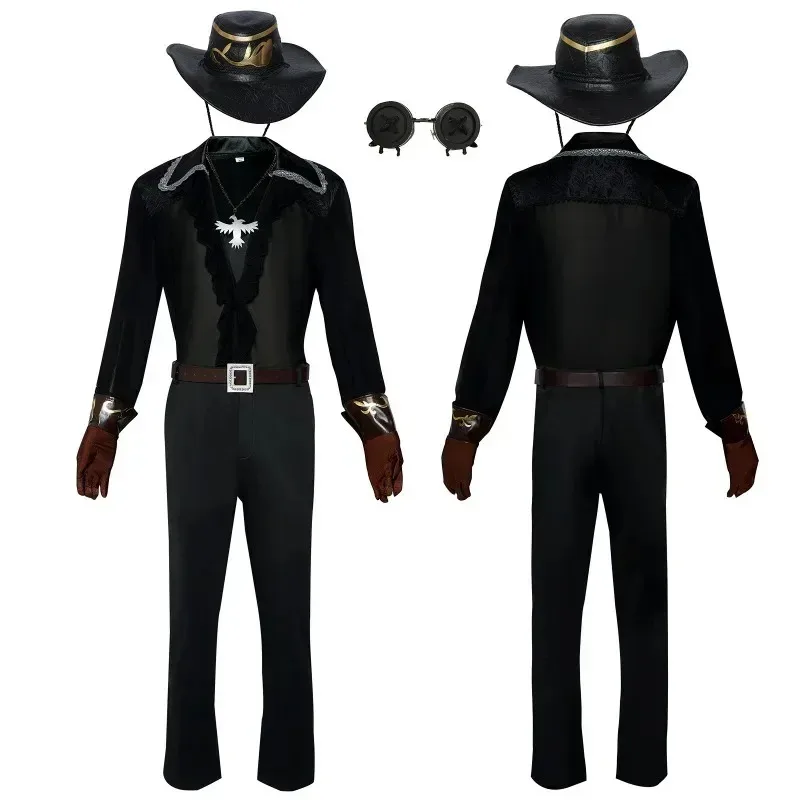 Jogerli Identity 5 Norton Campbell Prospector Cosplay disfraces traje juego de Halloween negro Cos tela hombre c;6,r'8;p'