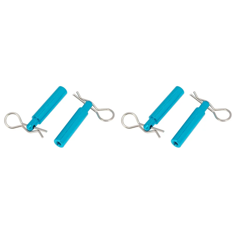 AA60-4Pcs لوحة البطارية المعدنية جبل شرائح تثبيت ل Tamiya TT01 TT-01 1/10 RC قطع غيار السيارات